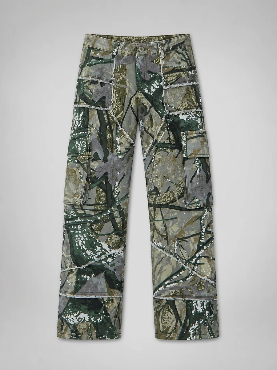 Harvy Straight Pants - Camuflaje