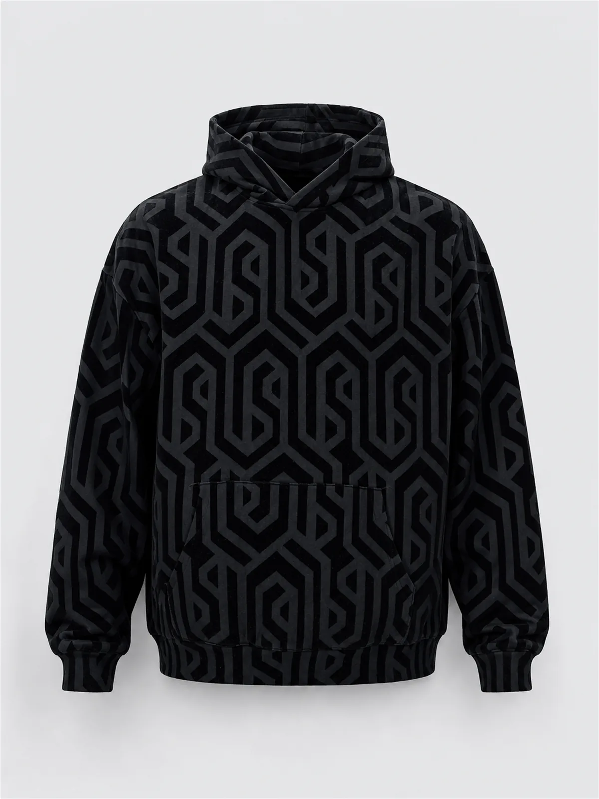 Bold Flock Hoodie - Negro