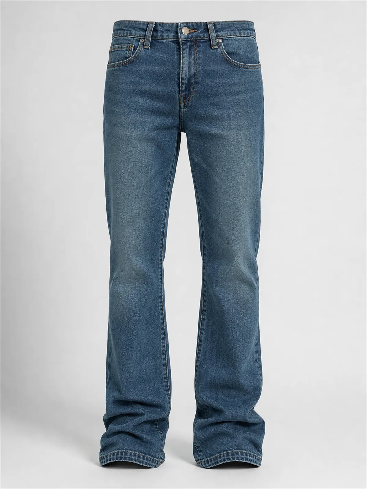 Cornell Slim Flare Jeans - Deslavado Antiguo Azul