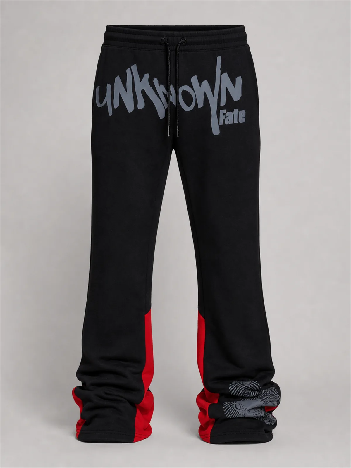 Unknown Fate Flared Sweatpants - Negro
